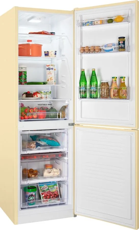 Холодильник Nordfrost NRB 152 E, бежевый 