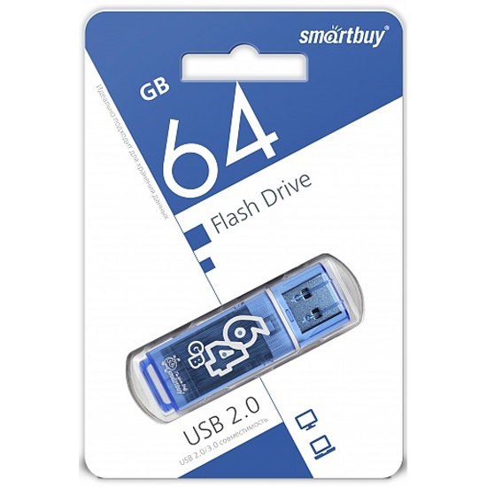 Флеш-накопитель Smartbuy USB Drive 64Gb (SB64GBGS-B)