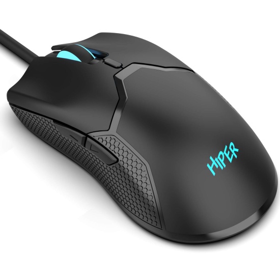 Мышь игровая HIPER черный MX-R200 