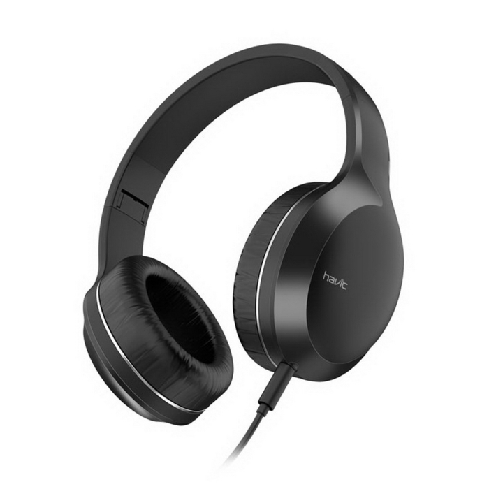 Проводные наушники Havit Wired headphone H100d Black