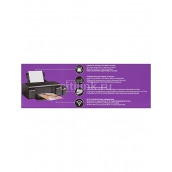 Принтер струйный Epson L805 A4 WiFi, черный