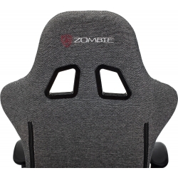 Кресло игровое Zombie Neo серый 3C1 крестов. пластик