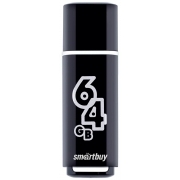 Smartbuy USB Drive 64Gb Glossy series Black SB64GBGS-K