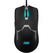 Мышь игровая HIPER черный MX-R200 