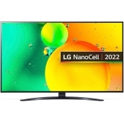 Телевизор LED LG 70" серый (70NANO766QA.ARUB)