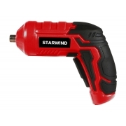Отвертка аккумуляторная Starwind SCS-6-4-1 1/4" (KWSD08)
