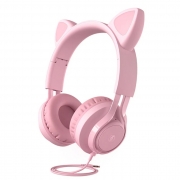 Проводные наушники Havit Wired headphone H225d Pink