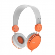 Проводные наушники Havit Wired headphone HV-H2198d Grey+Orange