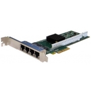 Silicom PE2G4I35L Quad Port Copper Gigabit Ethernet PCI Express Server Adapter X4, Based on Intel i350AM4, Low-Profile, RoHS compliant (analog I350T4V2)