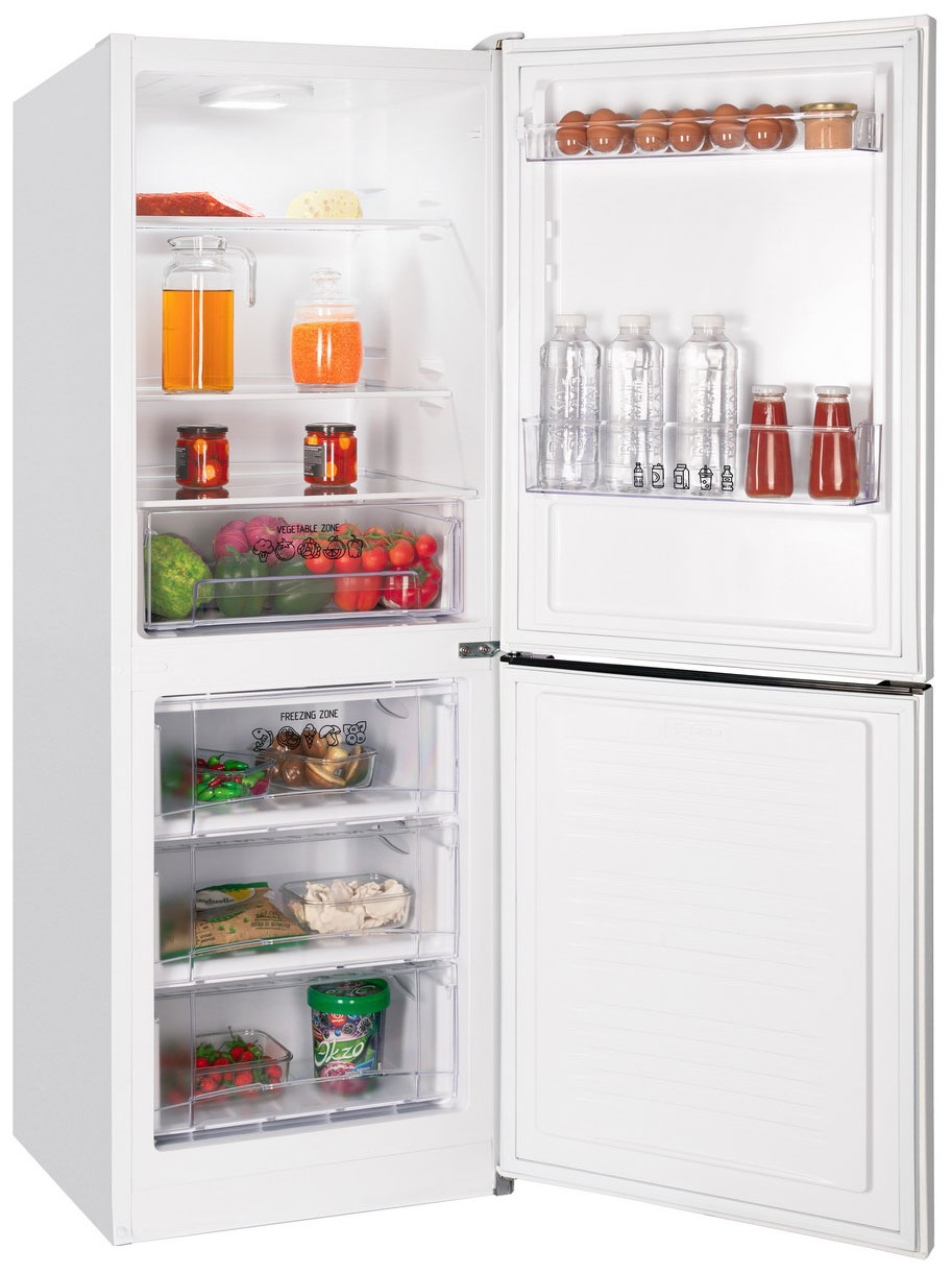 Двухкамерный холодильник NordFrost NRB 131 W белый