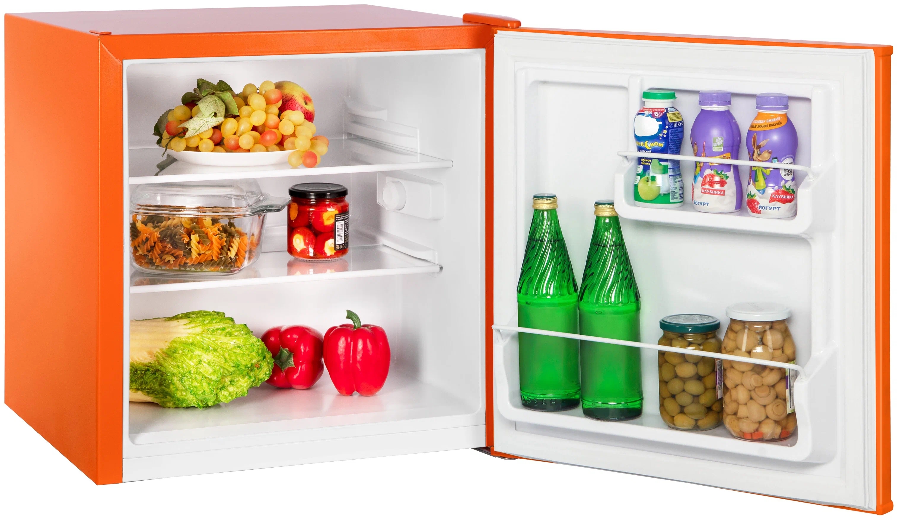 Холодильник компактный Nordfrost NR 506 Or оранжевый