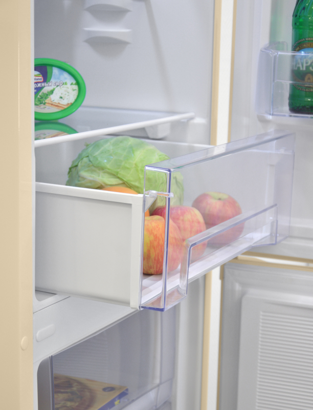 Холодильник с морозильником Nordfrost NRB 154 732 бежевый