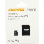 Флеш карта DIGMA microSDXC 256Gb (DGFCA256A03)