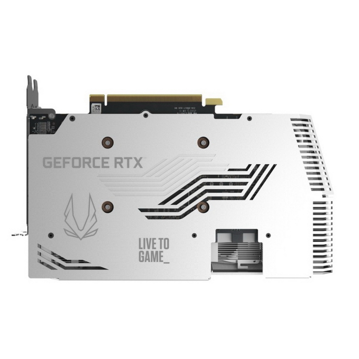 Видеокарта ZOTAC GeForce RTX 3060 Ti Twin Edge White Edition 8Gb (ZT-A30620J-10P)