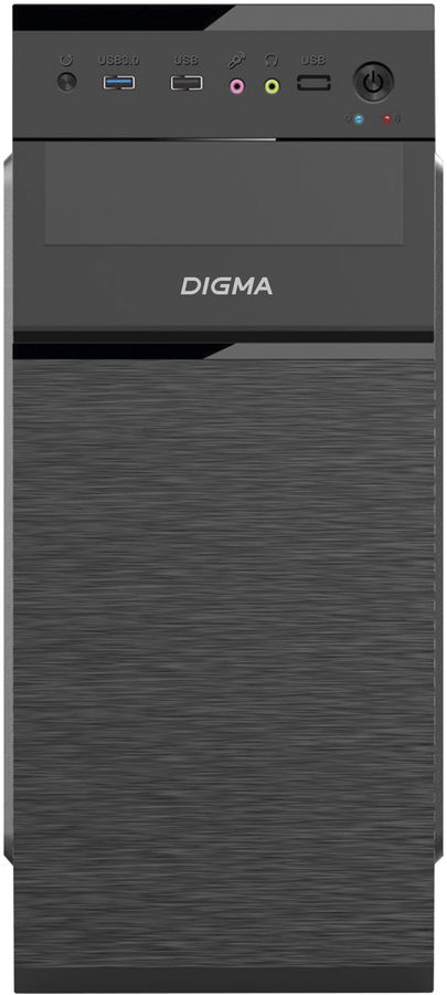 Корпус Digma черный (DC-ATX101-U2)