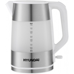 Чайник электрический Hyundai HYK-P4025 2л. 2200Вт, белый
