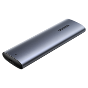 Бокс внешний для жесткого диска UGREEN CM400 (10903) USB-C to M.2 NGFF 5G Enclosure с кабелем USB-A - USB-C. Длина кабеля: 50см. Цвет:серый космос