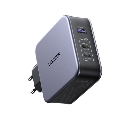Сетевое зарядное устройство UGREEN CD289 140W GaN Tech Fast Charger (90549)