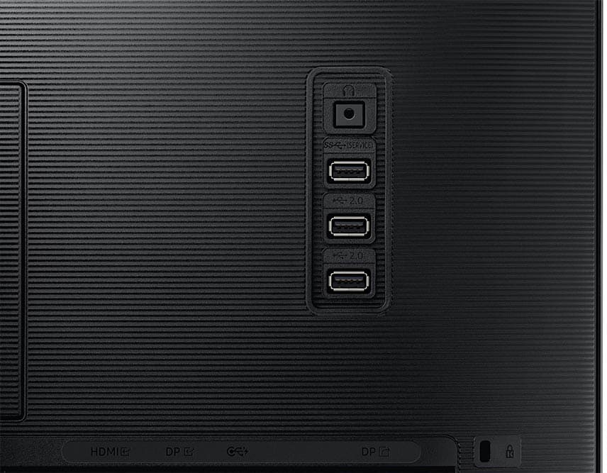 Монитор Samsung черный (LS24A600UCIXCI)