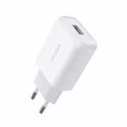 Зарядное устройство UGREEN QC 18W Fast Charger EU + USB-A to USB-C Cable Suit CD122 (10133)