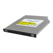 Оптический привод LG DVD-RW Slim 9.5mm SATA Black (GUD1N), OEM 