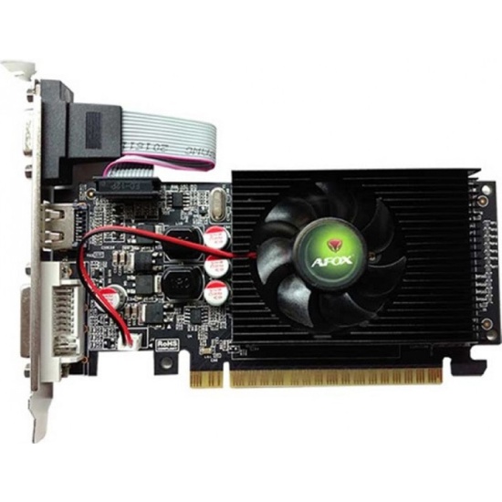 Видеокарта AFOX PCIE16 GT710 1GB DDR3 (AF710-1024D3L8)