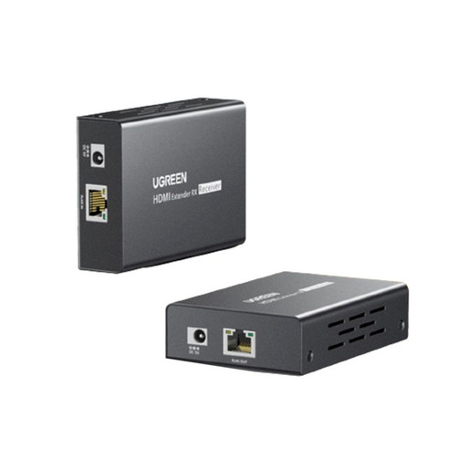 Удлинитель HDMI сигнала UGREEN CM533 (80962) HDMI Single Ethernet Extenders 1080p (Receiver) 200м. Цвет: черный