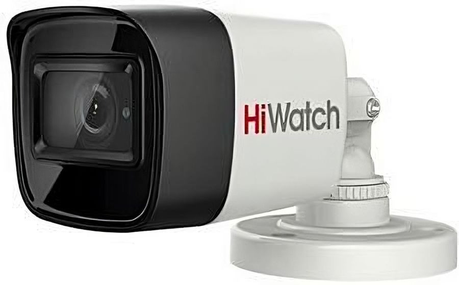 Камера видеонаблюдения аналоговая HIWATCH DS-T800(B) (2.8 mm), белый