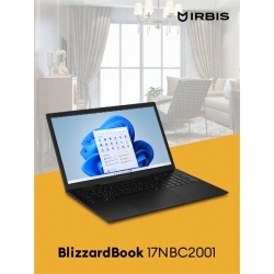Ноутбук IRBIS BlizzardBook (17NBC2001), черный