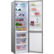 Холодильник с морозильником Nordfrost NRB 154 932 серебристый
