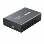 Удлинитель HDMI сигнала UGREEN CM533 (80961) HDMI Single Ethernet Extenders 1080p (трансмиттер) 200м. Цвет: черный