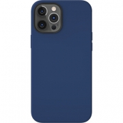 Чехол-накладка SwitchEasy MagSkin для iPhone 12 Pro Max (6.7"). Совместим с Apple MagSafe. Материал: силикон. Цвет: синий.