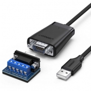 Адаптер UGREEN CM253 (60562) USB 2.0 to 422/485 Adapter Cable. Длина 1,5 м. Цвет: черный