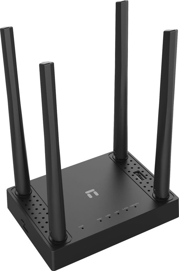 Wi-Fi маршрутизатор NETIS 1200MBPS LTE DUAL BAND N5, черный 