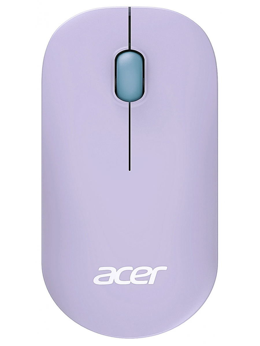 Мышь Acer OMR200, зеленый/фиолетовый 