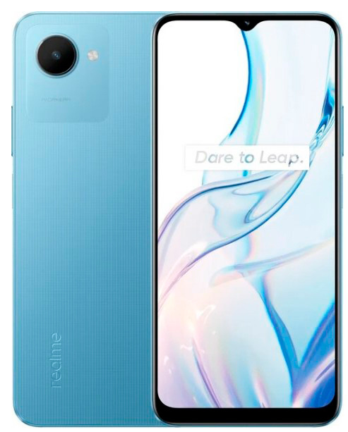 Смартфон Realme C30s 32Gb 2Gb синий моноблок 3G 4G 2Sim 6.5