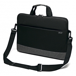 Сумка для ноутбука Acer LS series OBG202, черный/серый 