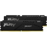 Оперативная память Kingston FURY Beast Black DDR5 32Gb (2x16Gb) 4800MHz (KF548C38BBK2-32)