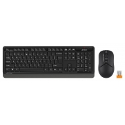 Клавиатура + мышь A4Tech Fstyler FG1012, черный/серый
