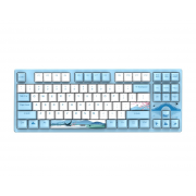 Клавиатура механическая проводная Dareu A87L Swallow (голубой, серия "ласточка"), 87 клавиш, подключение USB - TypeC, раскладка ENG/RUS