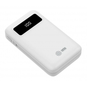 Мобильный аккумулятор Cactus CS-PBFSNT-10000, белый