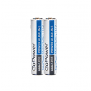 Батарейка GoPower LR03 AAA Shrink 2 Alkaline 1.5V (2/40/800) коробка (40 шт.) . (00-0005600