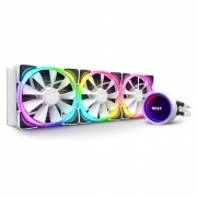 Kraken X73 RGB [RL-KRX73-RW] 360mm AIO Liquid Cooler with RGB, White, RTL