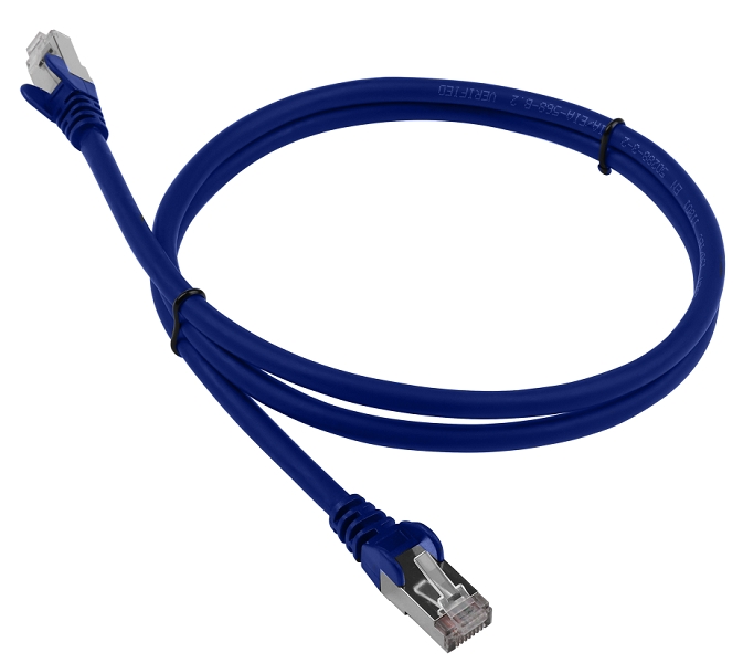 Патч-корд LANMASTER LAN-PC45/S6-3.0-BL синий