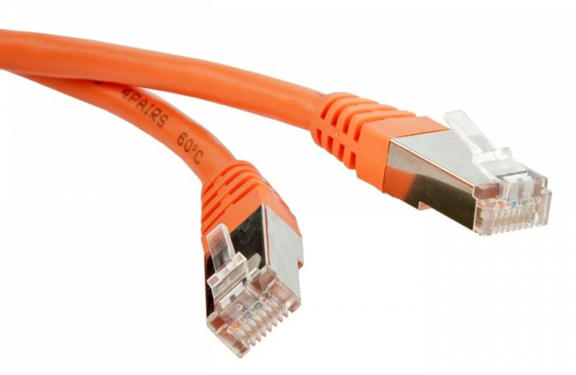 Патч-корд LANMASTER LAN-PC45/S5E-7.0-OR оранжевый