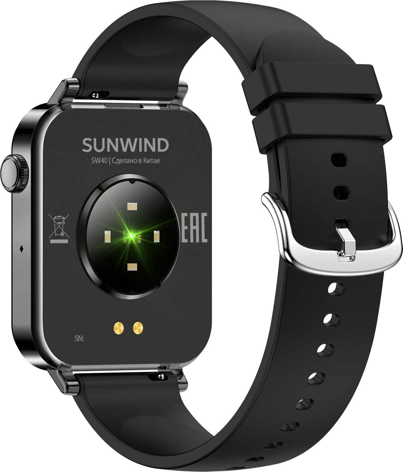 Смарт-часы SunWind SW40, черный