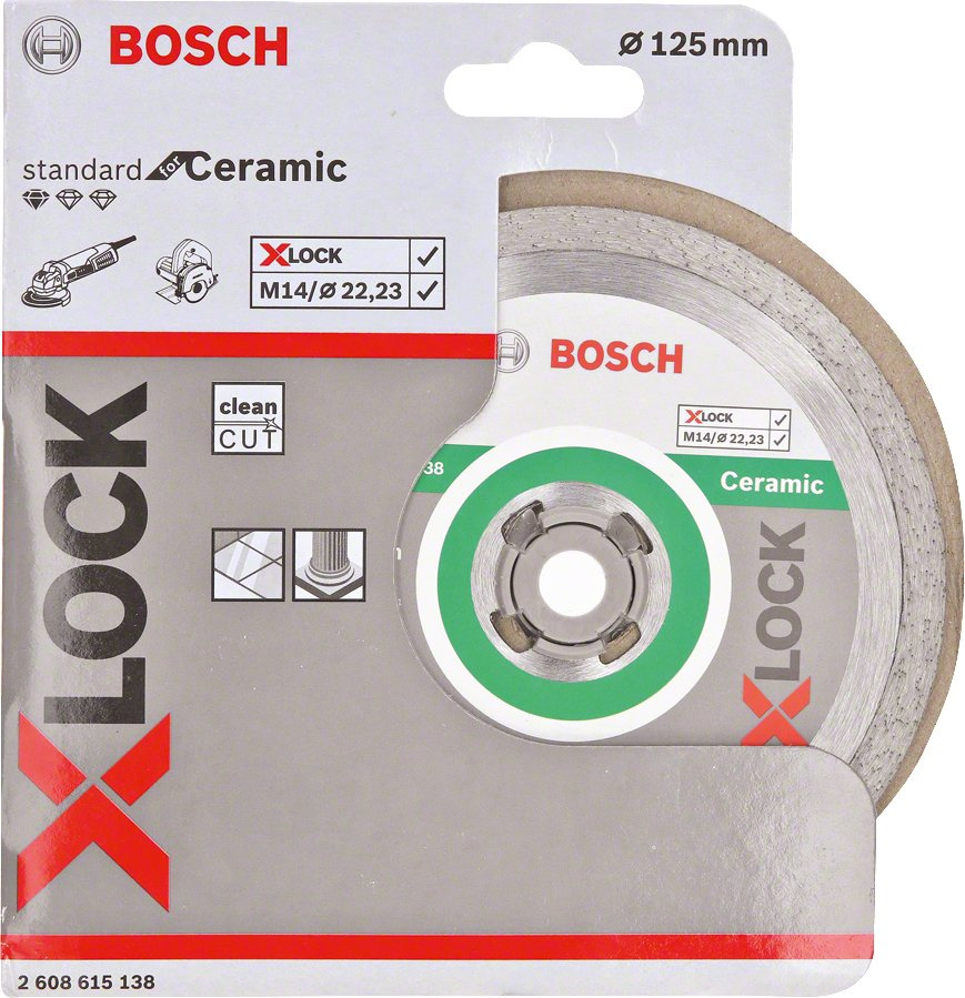 Диск алмазный Bosch Standard (2608615138)