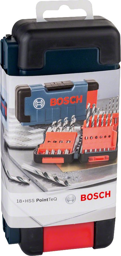 Набор сверл Bosch PointTeQ (2608577350) (18пред.) для дрелей