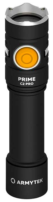 Фонарь ручной Armytek Prime C2 Pro Magnet USB черный/белый лам.:светодиод. (F08101C)