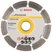 Алмазный диск универсальный Bosch ECO Universal (2608615028) d=125мм d(посад.)=22.23мм (угловые шлифмашины)